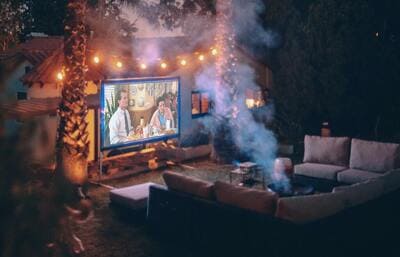 outdoor movie